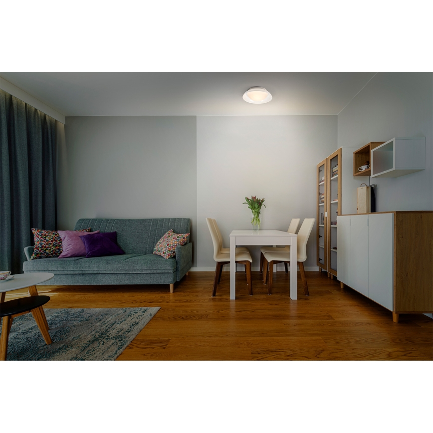 Osram - Stropné svietidlo ORBIS MILAN 2xE27/10W/230V, priemer 30,5 cm, hnedé