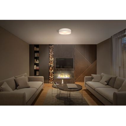 Osram - Stropné svietidlo ORBIS PARIS 1xE27/25W/230V pr. 30 cm krémové