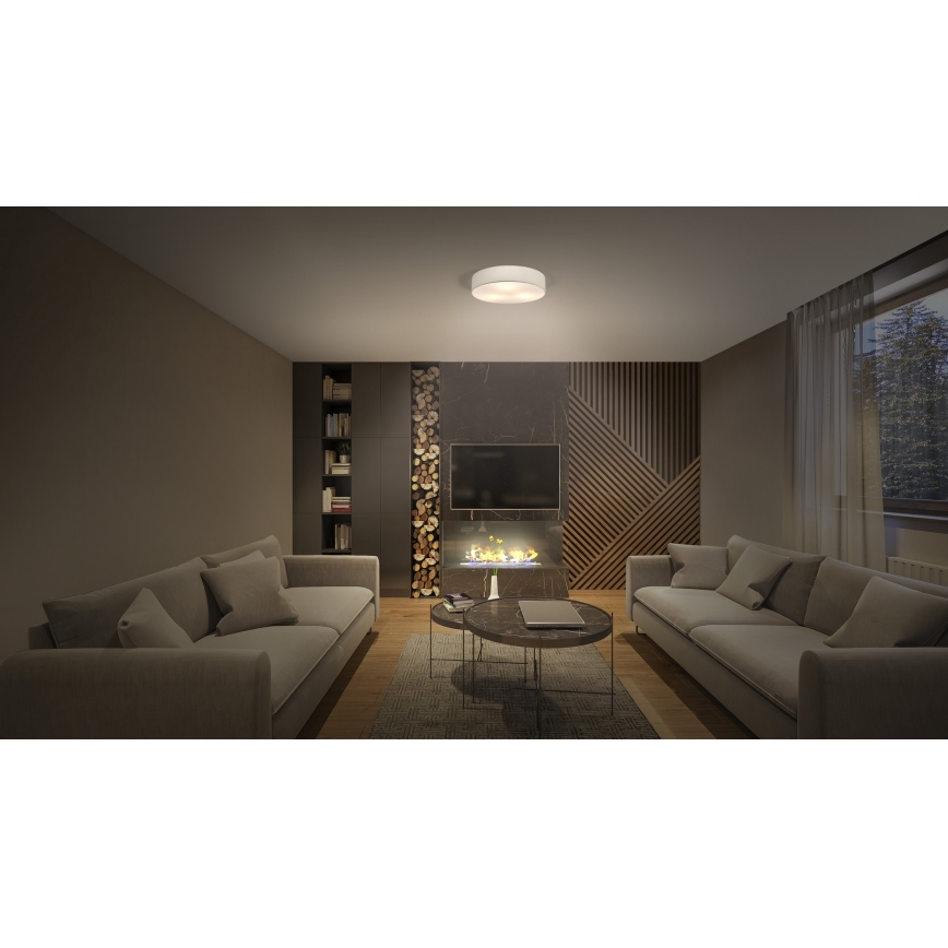 Osram - Stropné svietidlo ORBIS PARIS 2xE27/25W/230V, priemer 40 cm, krémové