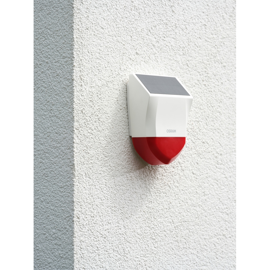 Osram - Vonkajší solárny alarm SMART+ 5V IP65 Wi-Fi