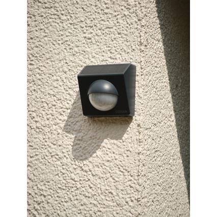 Osram - Vonkajší solárny pohybový senzor SMART+ 3,7 V antracit IP65 Wi-Fi 800 mAh