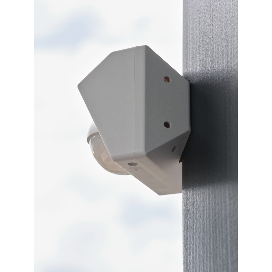 Osram - Vonkajší solárny senzor pohybu SMART+ 3,7V biely IP65 Wi-Fi 800 mAh