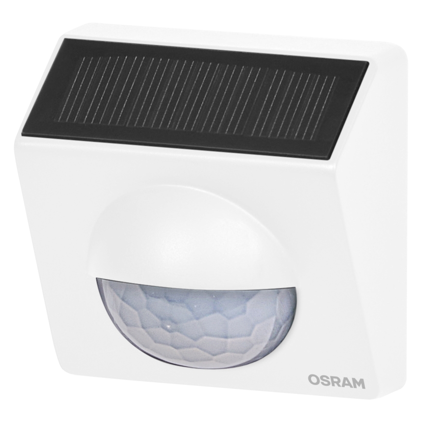 Osram - Vonkajší solárny senzor pohybu SMART+ 3,7V biely IP65 Wi-Fi 800 mAh