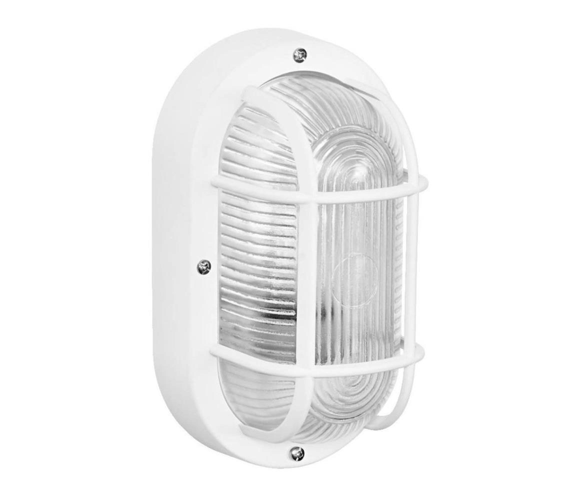 Osram - Vonkajšie nástenné svietidlo BULKHEAD 1xE27/10W/230V IP54 biele 4058075845565