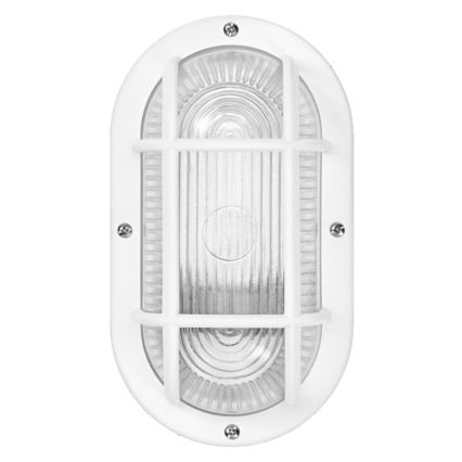 Osram - Vonkajšie nástenné svietidlo BULKHEAD 1xE27/10W/230V IP54 biele
