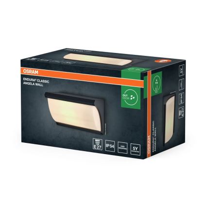 Osram - Vonkajšie nástenné svietidlo ENDURA CLASSIC 1xE27/40W/230V IP54 antracit