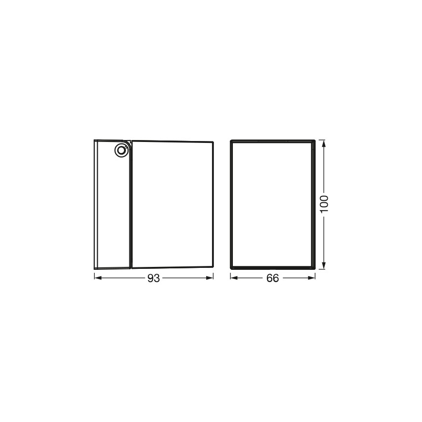 Osram - Vonkajšie nástenné svietidlo ENDURA CLASSIC 1xGU10/35W/230V IP44 sivé