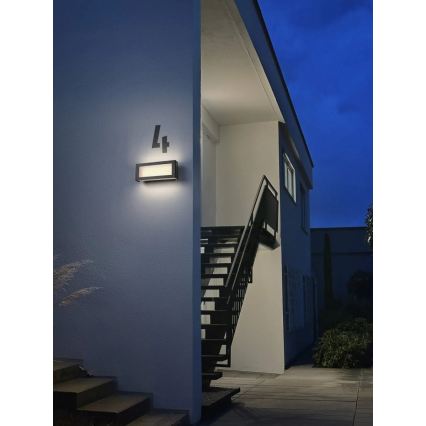 Osram - Vonkajšie nástenné svietidlo ENDURA STYLE LED/10W/230V IP54 antracit