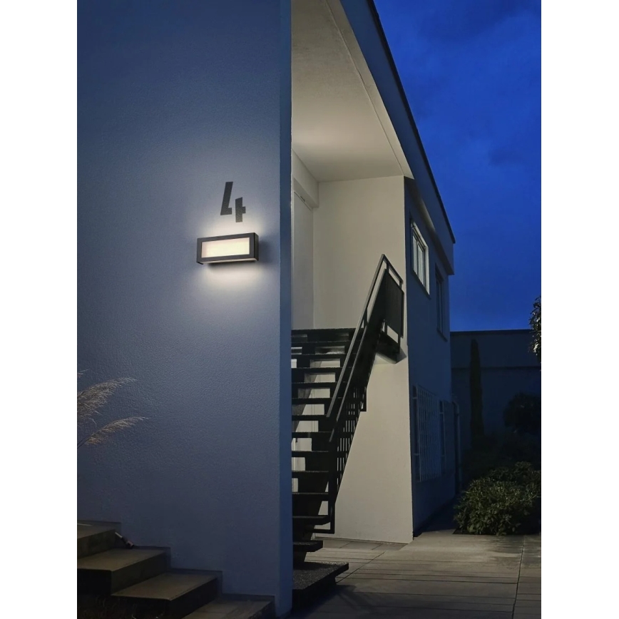 Osram - Vonkajšie nástenné svietidlo ENDURA STYLE LED/10W/230V IP54 antracit
