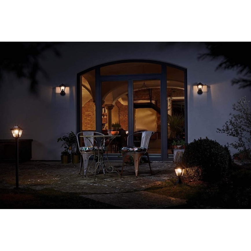 Osram - Vonkajšie nástenné svietidlo so senzorom ENDURA 1xE27/40W/230V IP44
