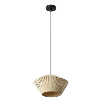 Osram - Zavesený luster na lanku DECOR STRIPES 1xE27/10W/230V, priemer 30,5 cm, béžový