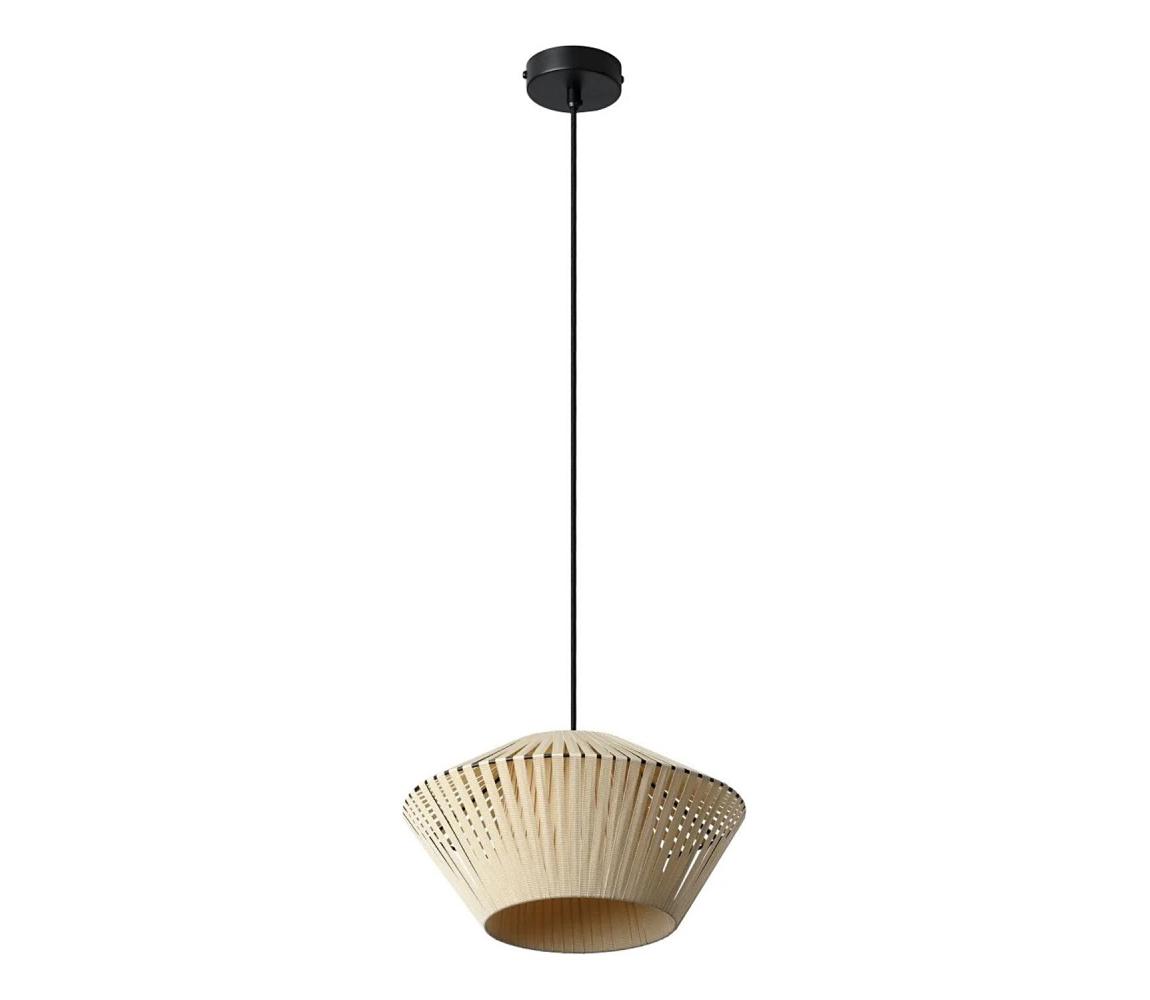 Osram - Zavesený luster na lanku DECOR STRIPES 1xE27/10W/230V, priemer 30,5 cm, béžový 4058075847941