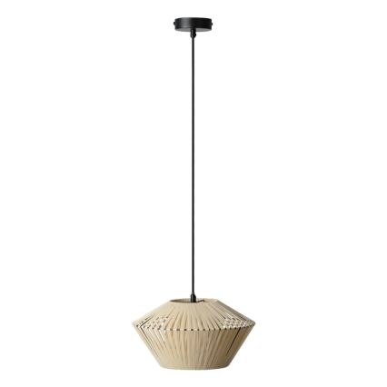 Osram - Zavesený luster na lanku DECOR STRIPES 1xE27/10W/230V, priemer 30,5 cm, béžový