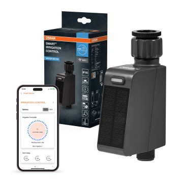 Osram - Zavlažovací ventil s solárnym panelom SMART+ IP55 Wi-Fi