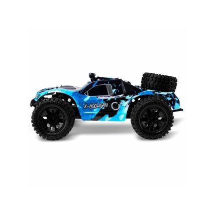 Overmax - RC auto na diaľkové ovládanie X-HOOLIGAN 3xAA/1800 mAh modro-čierne