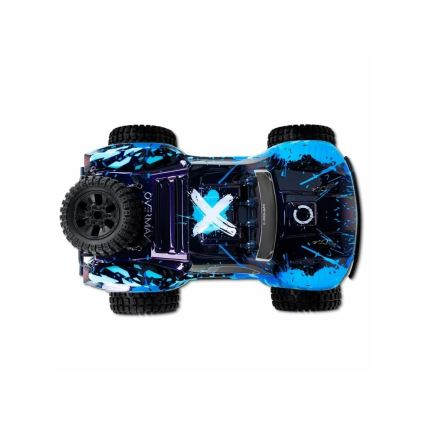 Overmax - RC auto na diaľkové ovládanie X-HOOLIGAN 3xAA/1800 mAh modro-čierne