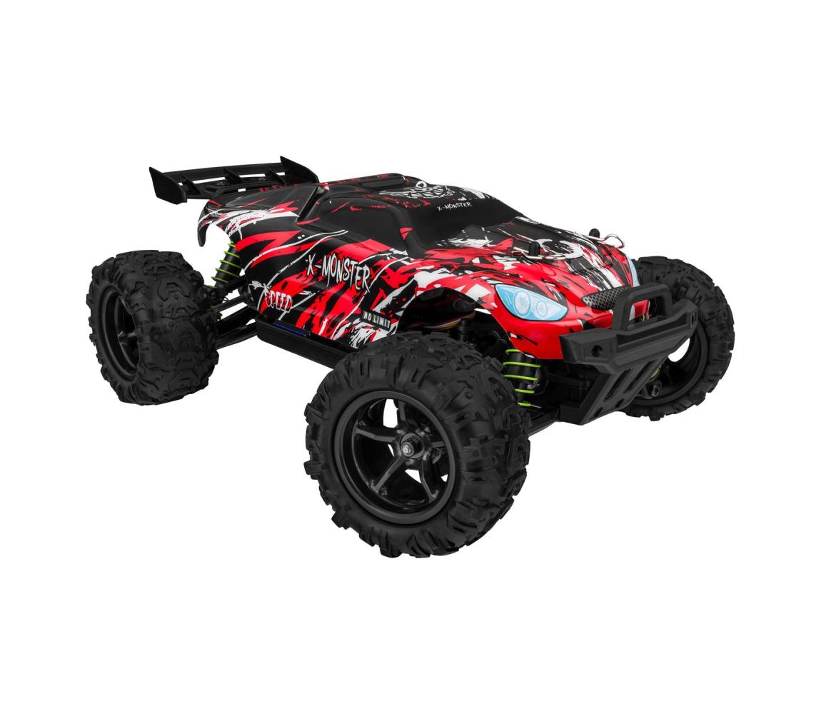 Overmax -RC auto na diaľkové ovládanie X-MONSTER 3.5 1700 mAh čierna/červená/zelená 5903771705967