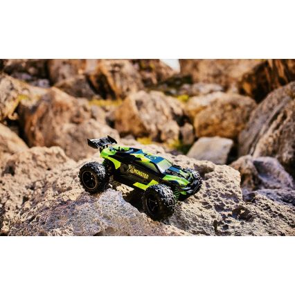 Overmax - diaľkovo ovládané RC auto X-MONSTER 3.5 1700 mAh čierna/červená/zelená