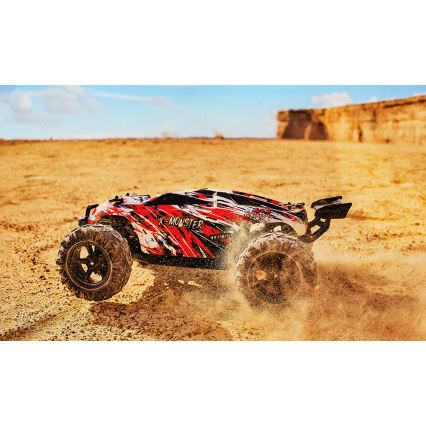 Overmax - diaľkovo ovládané RC auto X-MONSTER 3.5 1700 mAh čierna/červená/zelená