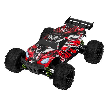 Overmax - diaľkovo ovládané RC auto X-MONSTER 3.5 1700 mAh čierna/červená/zelená