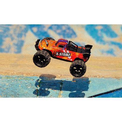 Overmax - RC auto na diaľkové ovládanie X-STRIKE 3000 mAh čierna/oranžová