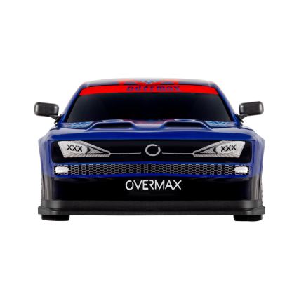 Overmax - RC driftové auto na diaľkové ovládanie X-OVERSLIDE 1000 mAh čierna/zelená/modrá/červená