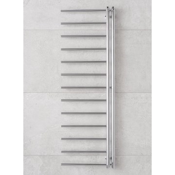 P.M.H. AP2C-L - Kúpeľňový rebríkový radiátor APOLLO 219 W 150 cm ľavé/lesklý chróm