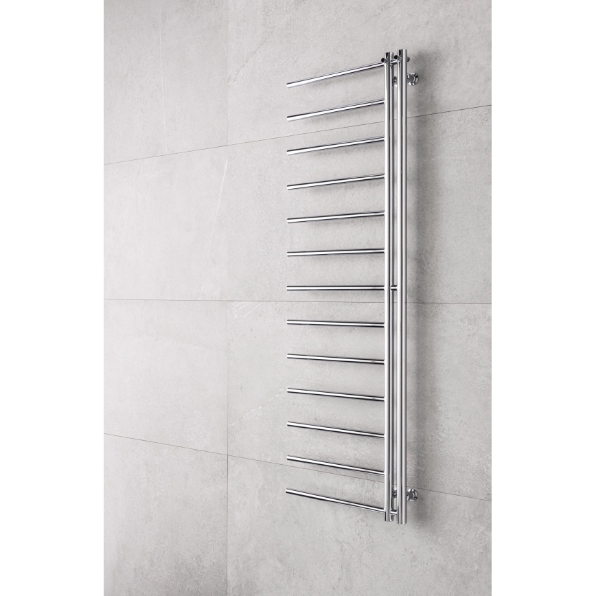 P.M.H. AP2C-L - Kúpeľňový rebríkový radiátor APOLLO 219 W 150 cm ľavé/lesklý chróm
