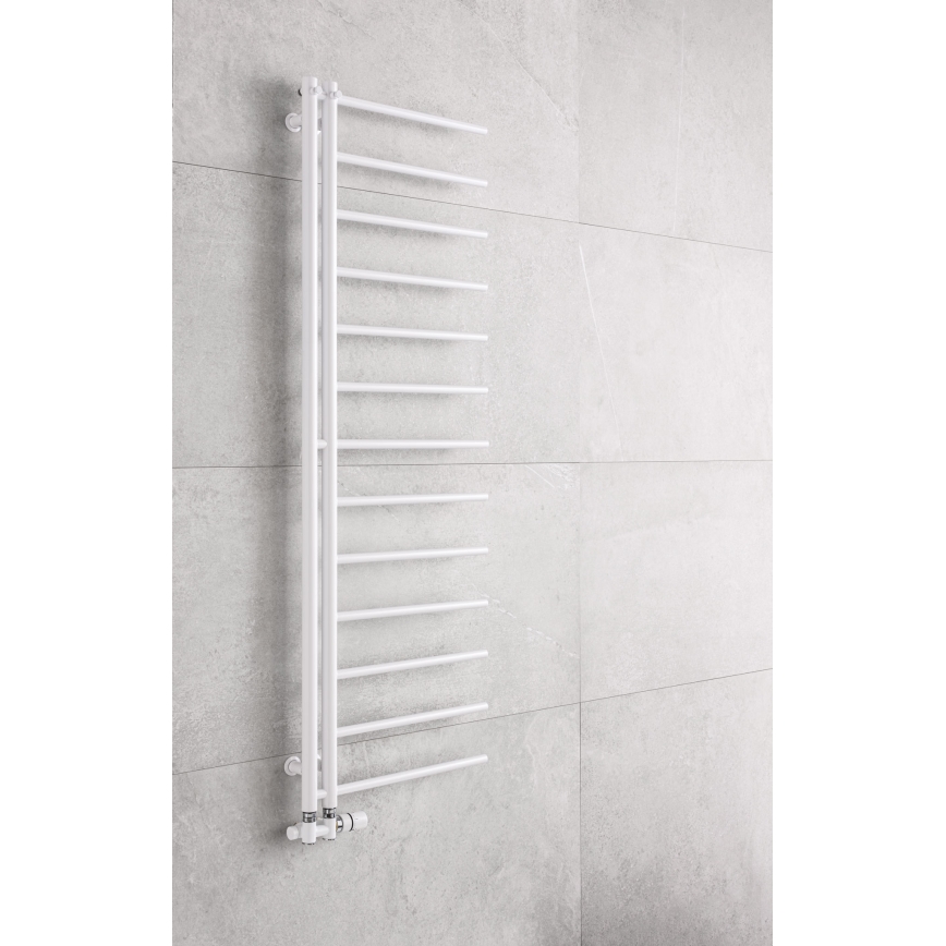P.M.H. AP2W - Kúpeľňový rebríkový radiátor APOLLO 346W 150 cm pravá/biela