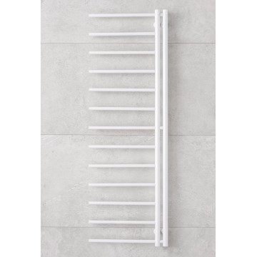 P.M.H. AP2W-L - Kúpeľňový rebríkový radiátor APOLLO 346 W 150 cm pravé prevedenie / biela