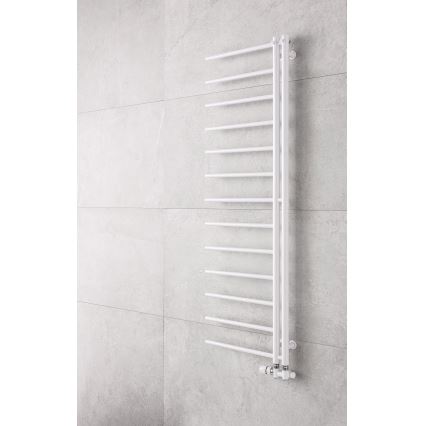P.M.H. AP2W-L - Kúpeľňový rebríkový radiátor APOLLO 346 W 150 cm pravé prevedenie / biela