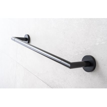 P.M.H. IN1B-R - Elektrický sušiak na uteráky INGA 17W/230V 85,9 cm IP44 pravý/čierny