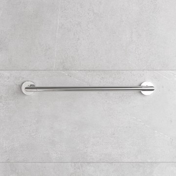 P.M.H. IN1SS-R - Elektrický sušiak na uteráky INGA 17W/230V 85,9 cm IP44 pravá/leštená nerezová oceľ