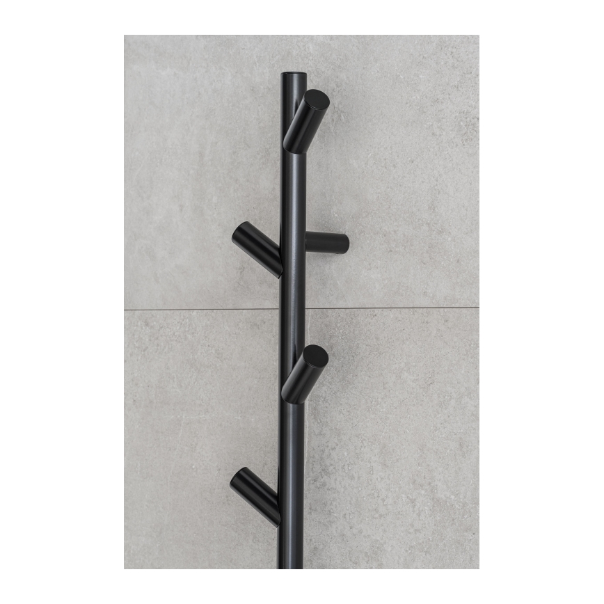 P.M.H. LS1B - Elektrický sušiak na uteráky LISA, 24 W/230 V, 170 cm, IP44, čierny