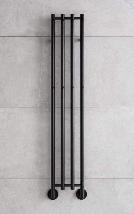 P.M.H. MO1B-R - Elektrický sušiak na uteráky MONA 93 W/230 V, 153,3 cm, IP44, čierny