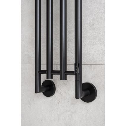 P.M.H. MO1B-R - Elektrický sušiak na uteráky MONA 93 W/230 V, 153,3 cm, IP44, čierny