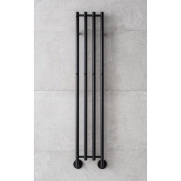 P.M.H. MO1B-RK - Elektrický sušiak na uteráky MONA 93 W/230 V 153,3 cm IP44 čierna