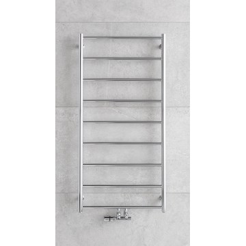 P.M.H. NS4C-M - Kúpeľňový rebríkový radiátor NAAS 222W 121 cm lesklý chróm