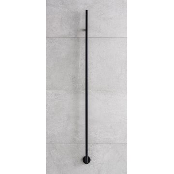 P.M.H. OL1B - Elektrický sušiak na uteráky OLE 24W/230V 170 cm IP44 čierny