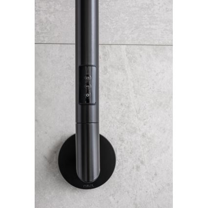 P.M.H. OL1B - Elektrický sušiak na uteráky OLE 24W/230V 170 cm IP44 čierny