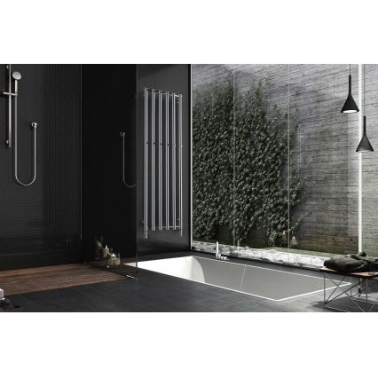 P.M.H. R2C/6 - Kúpeľňový rebríkový radiátor ROSENDAL 525 W 150 cm lesklý chróm
