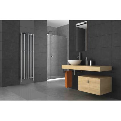 P.M.H. R2C/6 - Kúpeľňový rebríkový radiátor ROSENDAL 525 W 150 cm lesklý chróm