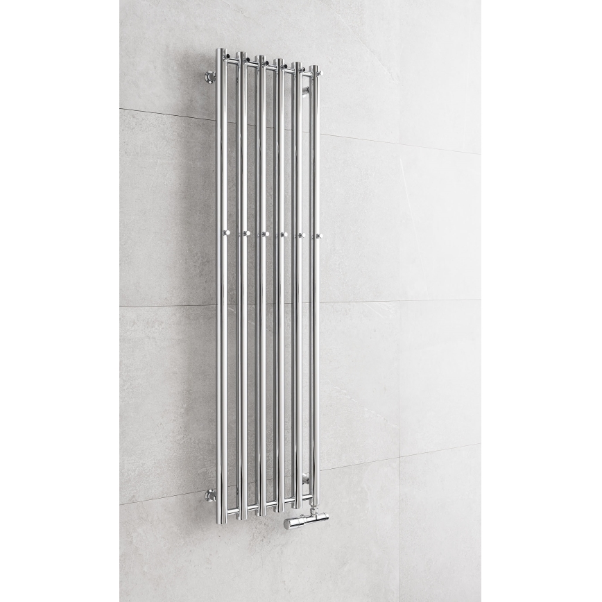 P.M.H. R2C/6 - Kúpeľňový rebríkový radiátor ROSENDAL 525 W 150 cm lesklý chróm