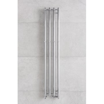 P.M.H. R2C - Kúpeľňový rebríkový radiátor ROSENDAL 350W 150 cm lesklý chróm