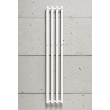 P.M.H. R2W - rebríkový kúpeľňový radiátor ROSENDAL, 350 W, 150 cm, biely