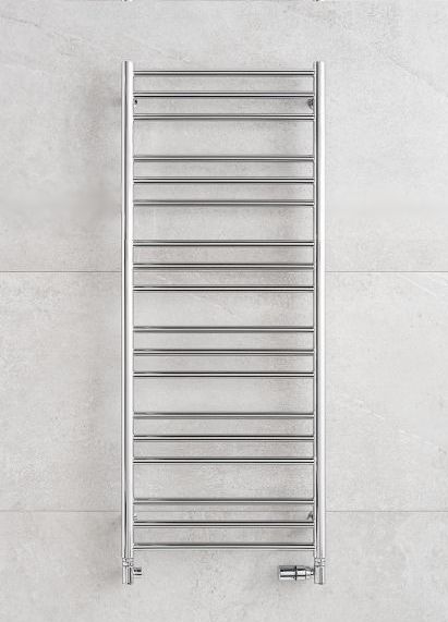 P.M.H. SN4C - Kúpeľňový rebríkový radiátor SORANO 470W 121 cm lesklý chróm