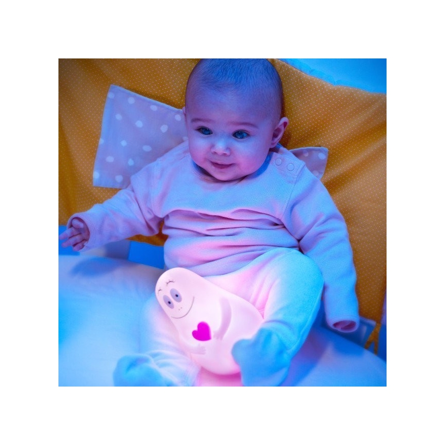 PABOBO - LED Lampička Lumilove BARBAPAPA ružová