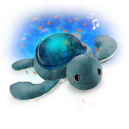 PABOBO - Projektor s melódiou AQUA DREAM USB korytnačka 1200 mAh