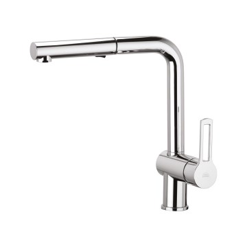 Paffoni - Drezová batéria s vysúvacou sprškou RINGO 29,2 cm