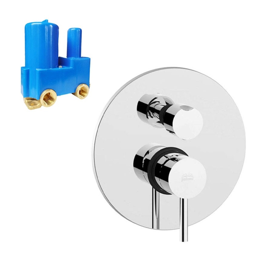 Paffoni - Sprchová batéria pre podomietkovú inštaláciu LIGHT lesklý chróm